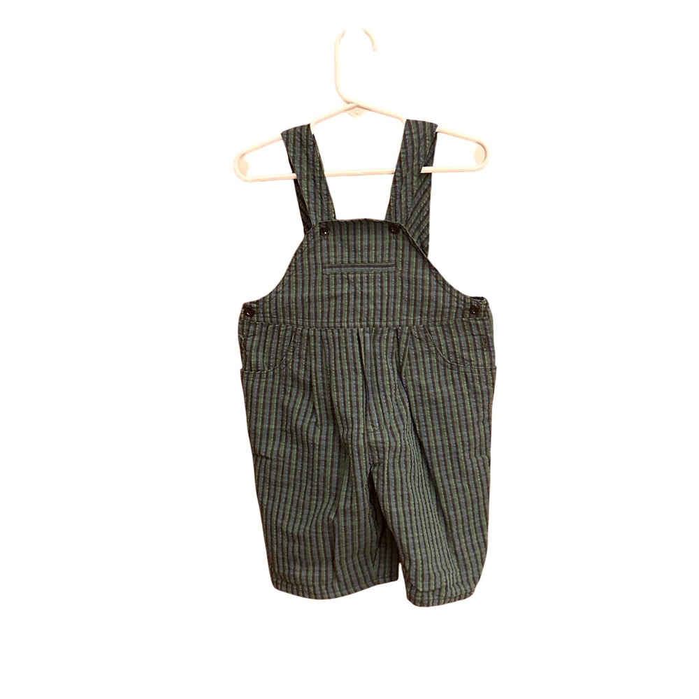 3Y Babies Creation France Overalls French Vintage Striped Retro Kidswear